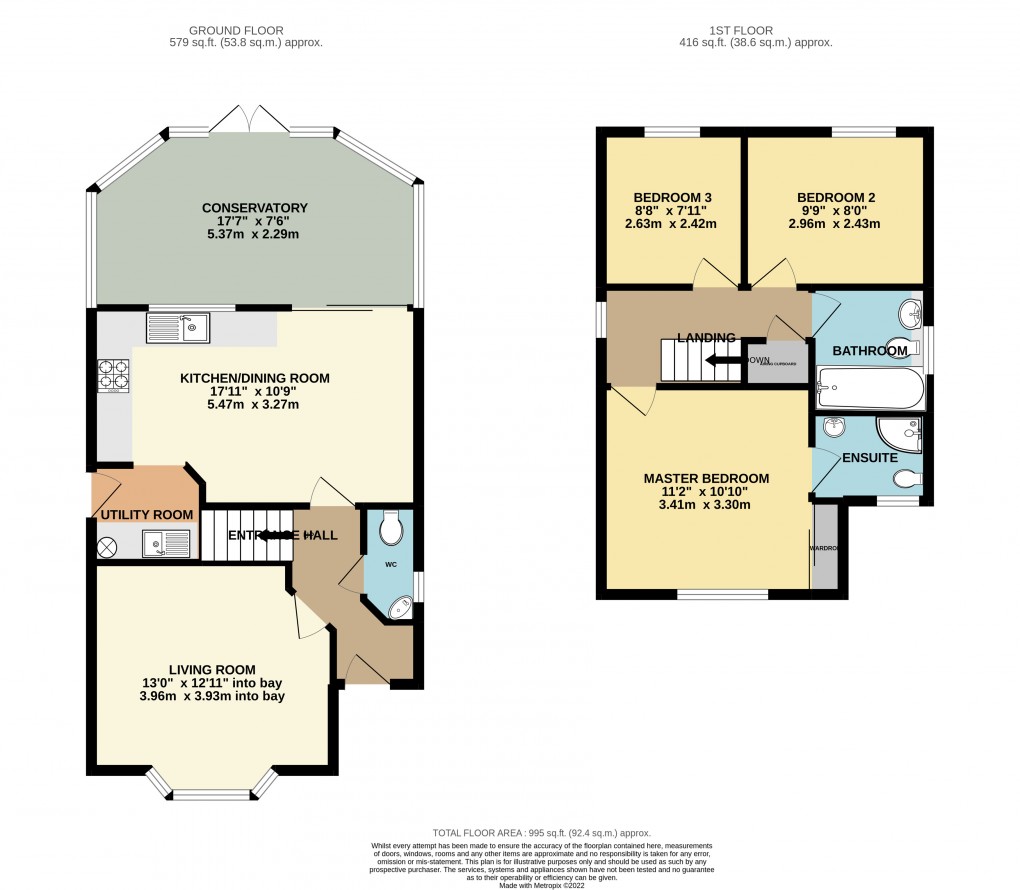 Floorplan for Lydgates Road, Seaton, Devon, EX12