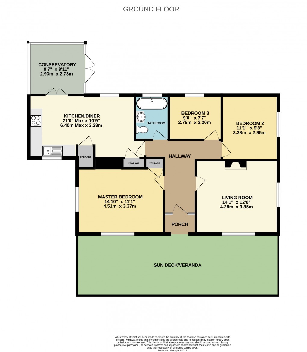 Floorplan for Holyford Lane, Colyford, EX24