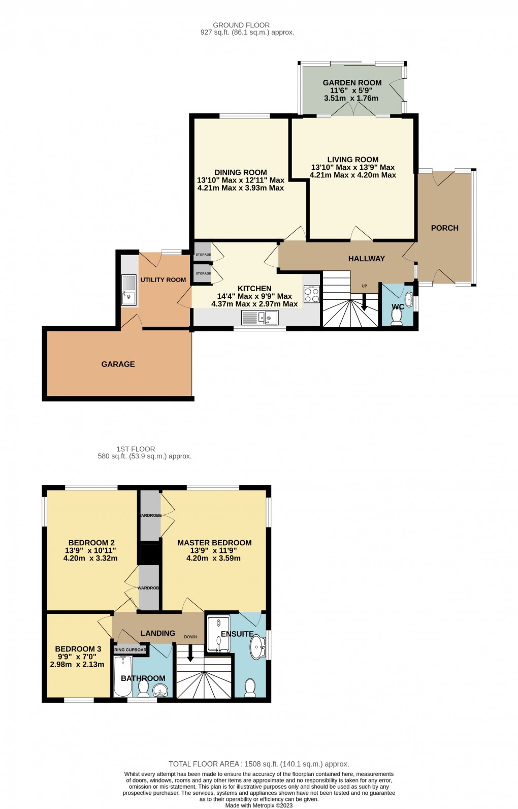 Floorplan for Mill Lane, Branscombe, Devon, EX12