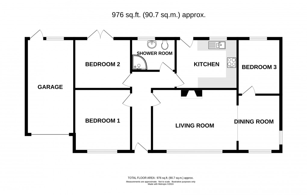 Floorplan for Fairfield Park, Lyme Regis