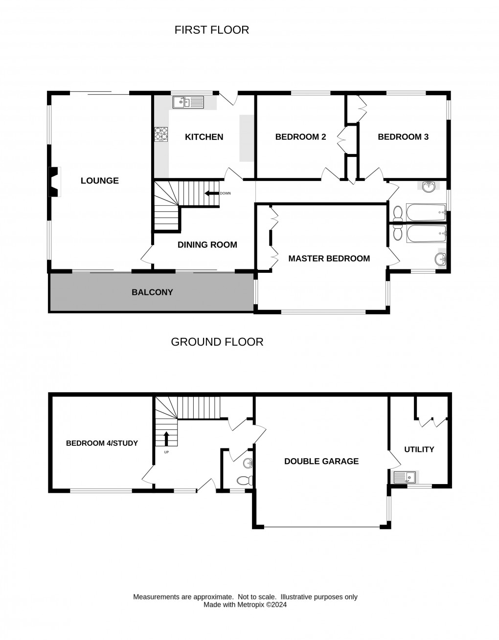 Floorplan for Springhill Gardens, Lyme Regis