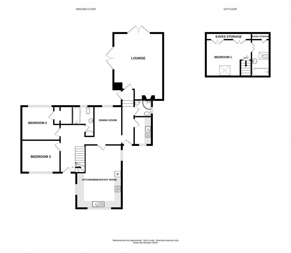 Floorplan for Talbot Road, Lyme Regis