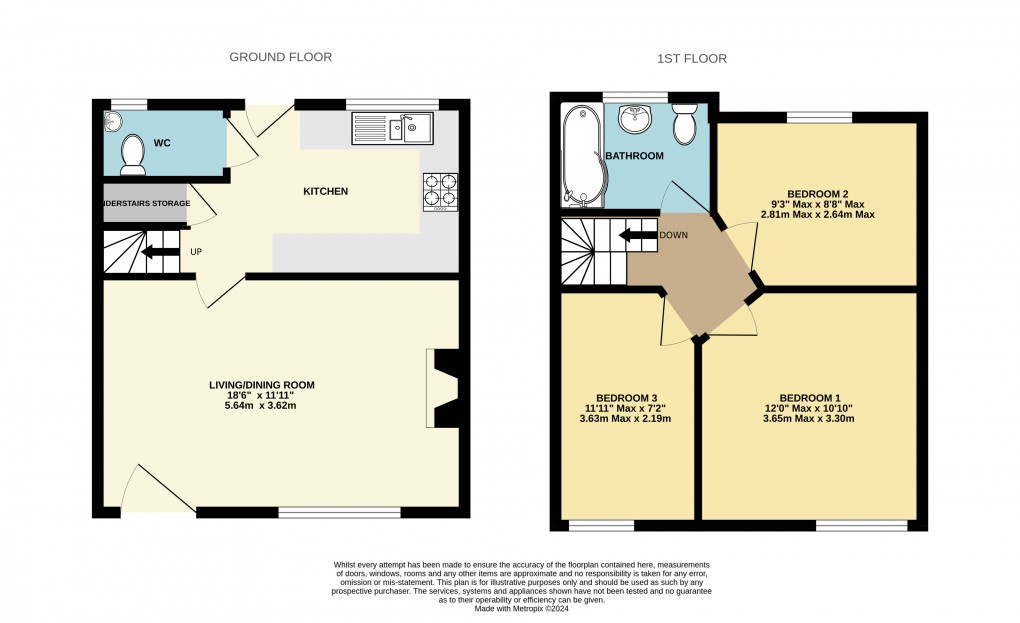 Floorplan for West View, Beer, Seaton, EX12