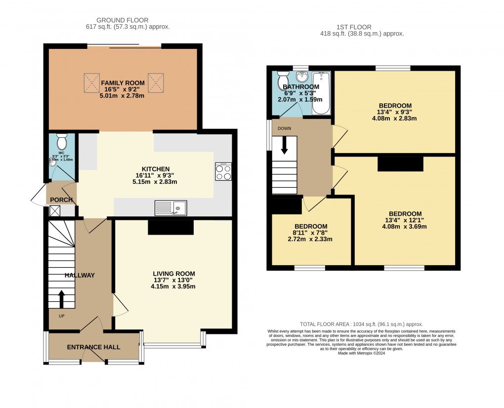 Floorplan for Harepath Road, Seaton, EX12