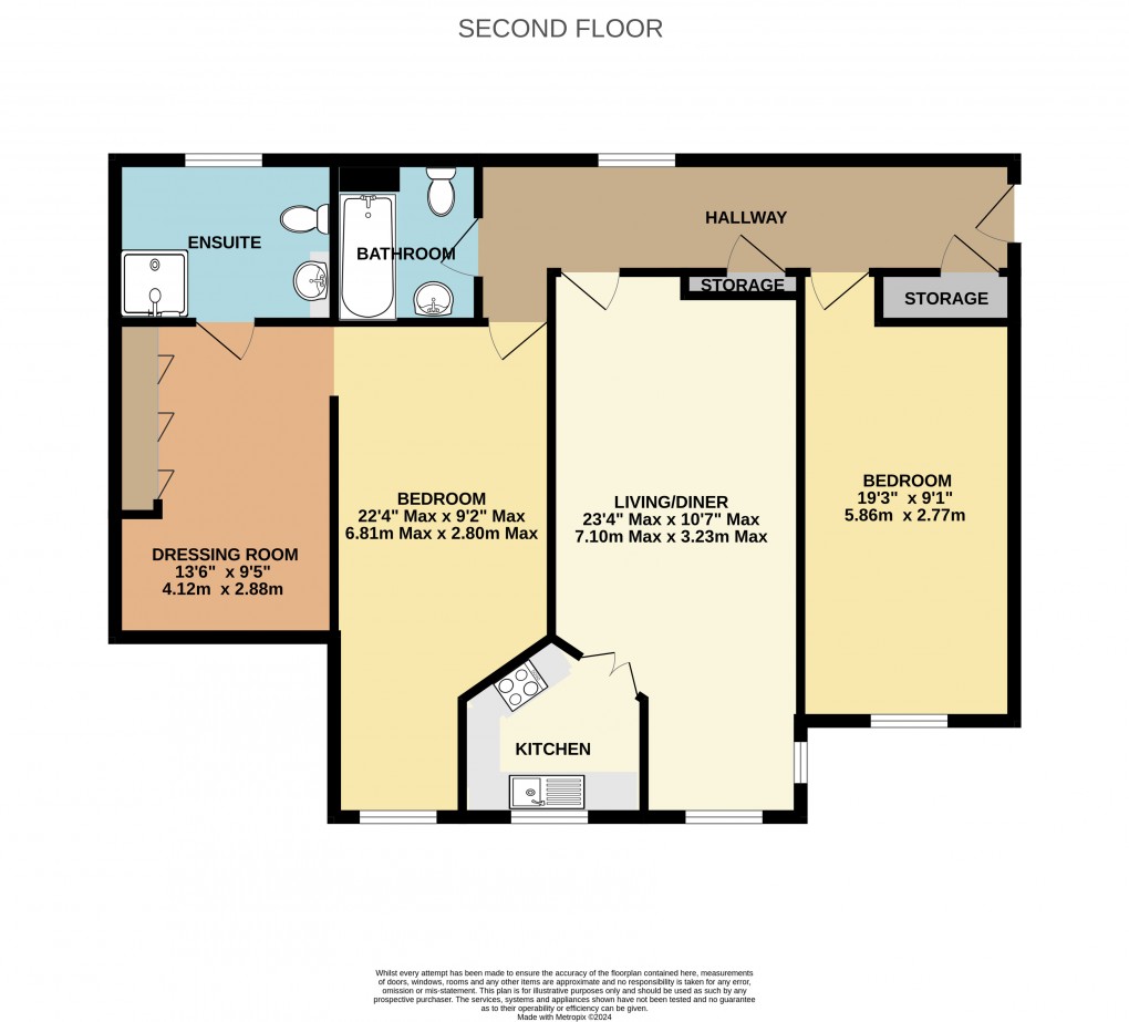 Floorplan for Haven Court, Harbour Road, Seaton, EX12