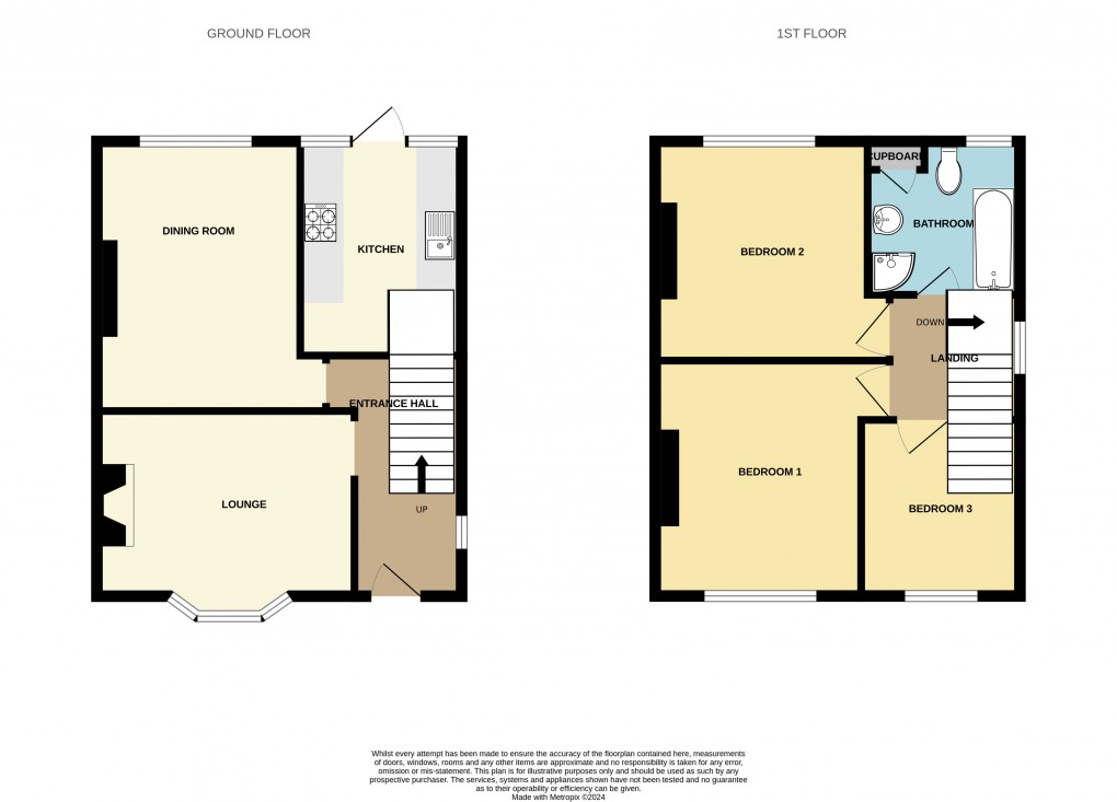 Floorplan for Eyewell Green, Seaton, Devon, EX12