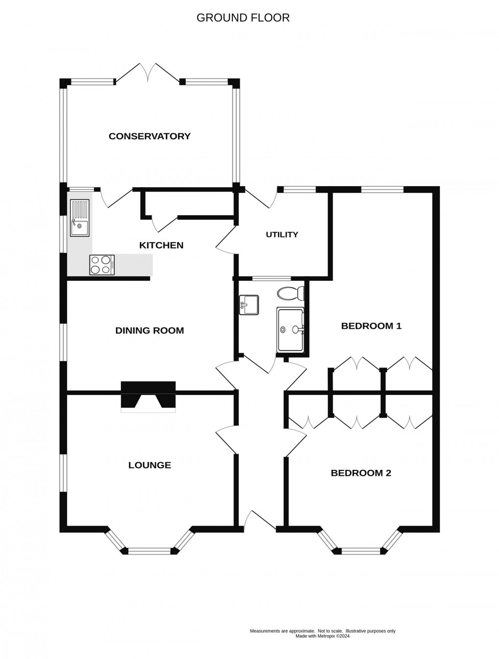 Floorplan for Trinity Hill Road, Nr Lyme Regis