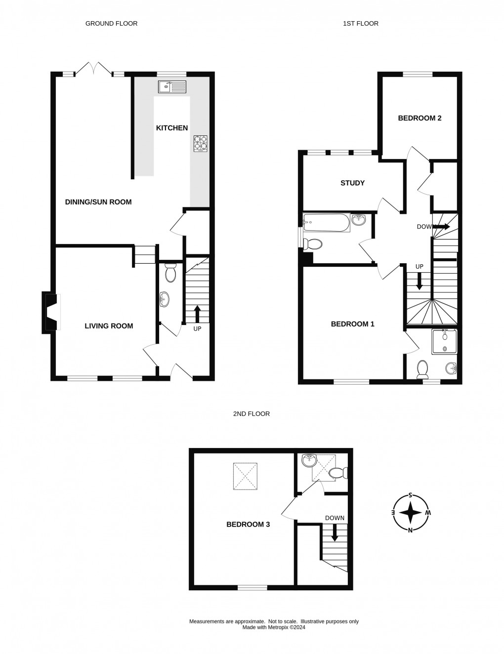 Floorplan for Barnes Meadow, Uplyme