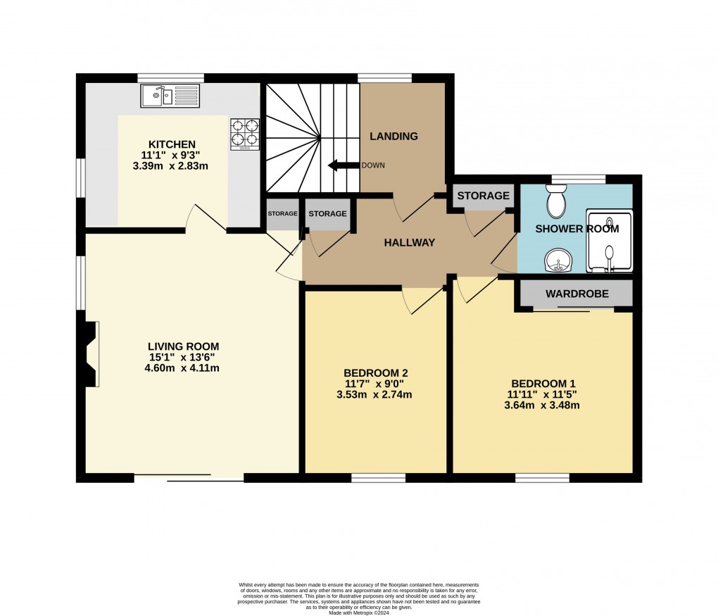 Floorplan for Fleet Court, Seaton, Devon, EX12