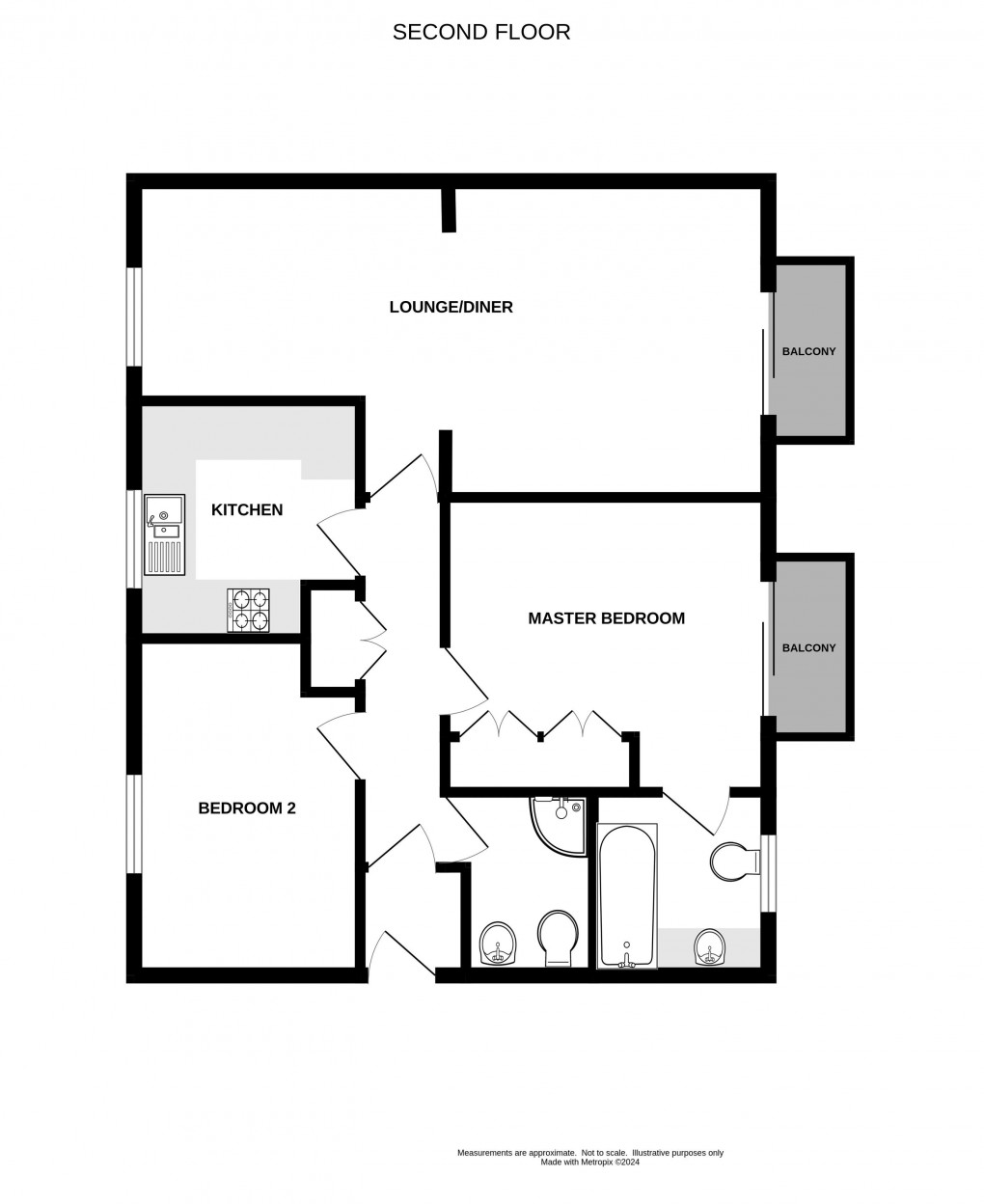 Floorplan for Charmouth Road, Lyme Regis