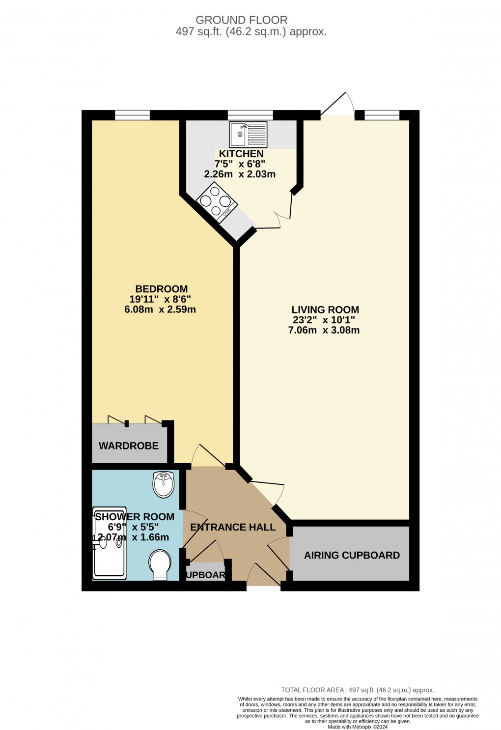 Floorplan for Harbour Road, Seaton, Devon, EX12