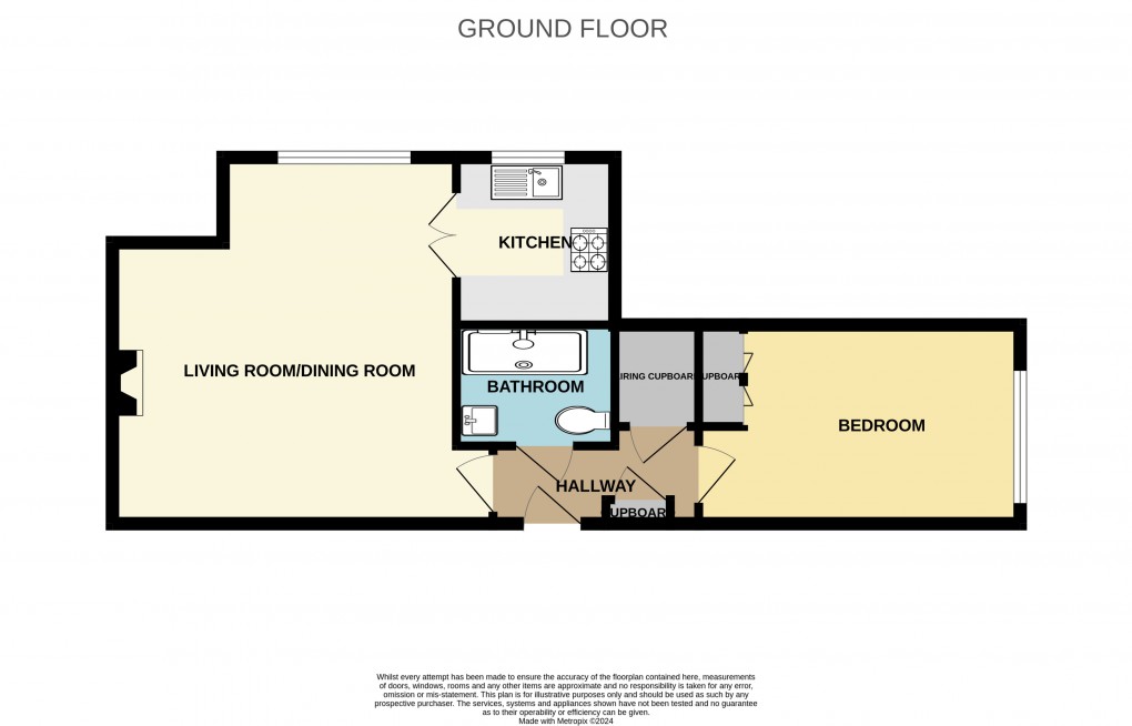 Floorplan for Harbour Road, Seaton, Devon, EX12